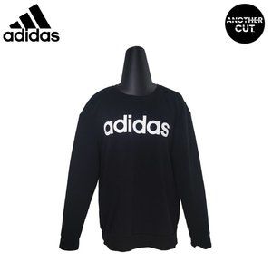 ADIDAS Women's Essentials Linear Sweatshirt, Black,